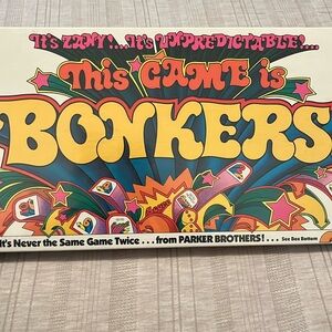 Vintage 1978 This Game is Bonkers board game.
